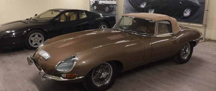 Jaguar E-Type & Ferrari Testarossa